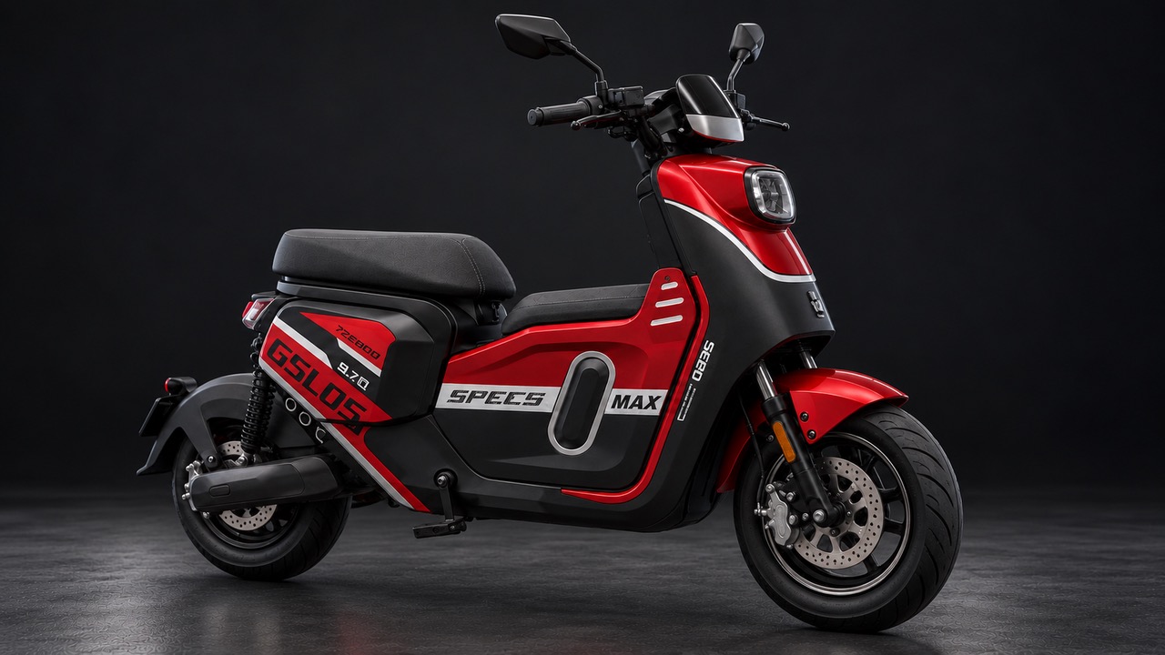 Knight 300 High-spec — Geshiling Knight 300 electric scooter in black