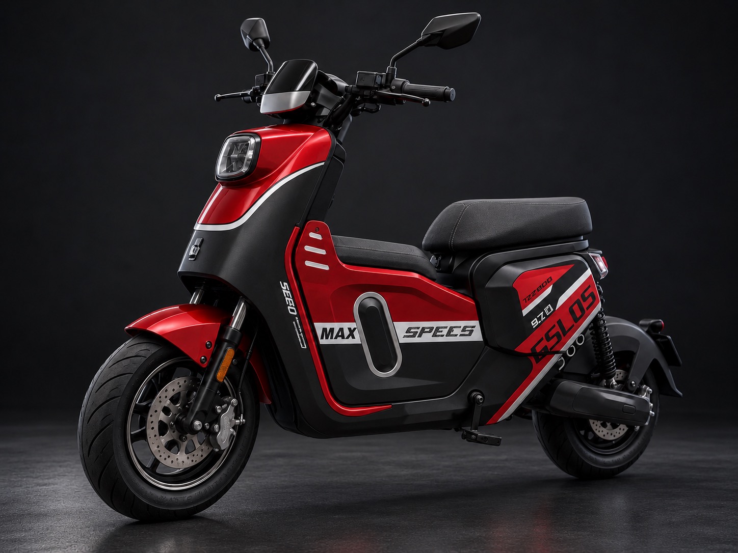 Knight 300 / 350 — Geshiling Knight 300 electric scooter in black