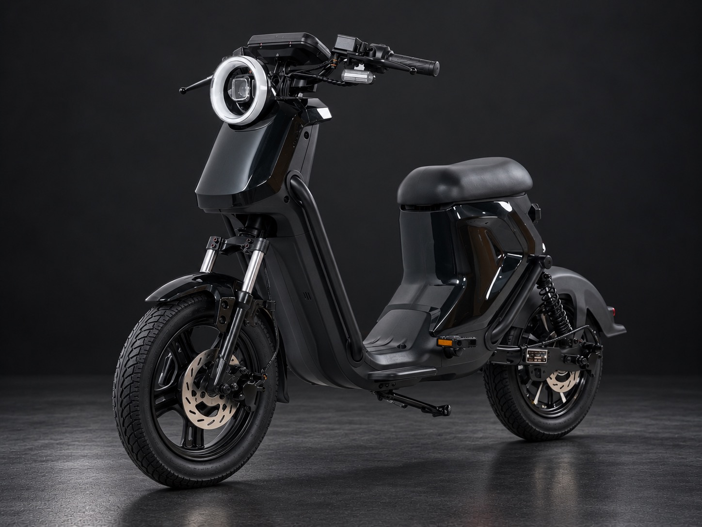 UB Elite — Geshiling UB Elite electric scooter in black